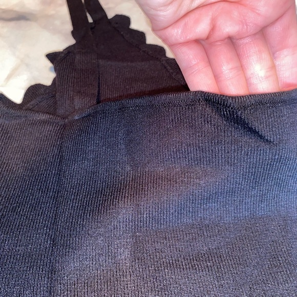 🌺 NEW Unity Plus Scallop Trim Cami Knit Top - Picture 8 of 14